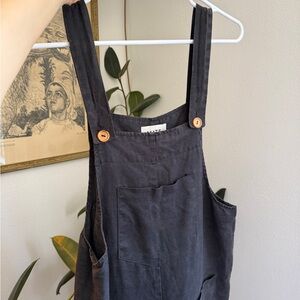 Mate the label maya overalls in black